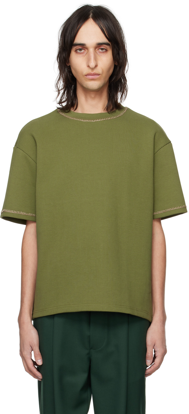 Green 'Le T-Shirt Nid d'Abeille' T-Shirt