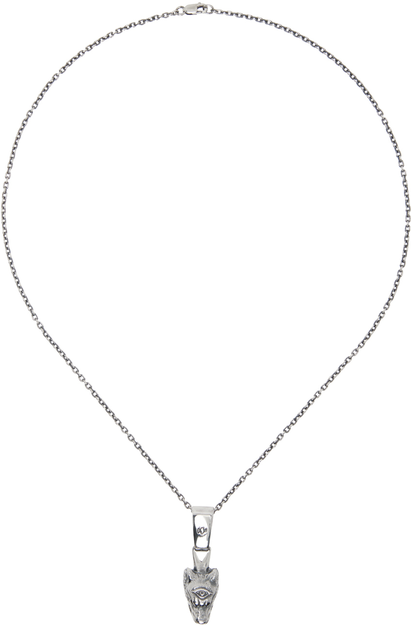 LUHE Sterling Silver Wolf Necklace - Moon & Mountain Pendant For Women & Girls, 925 Silver Jewelry Gift - View #11