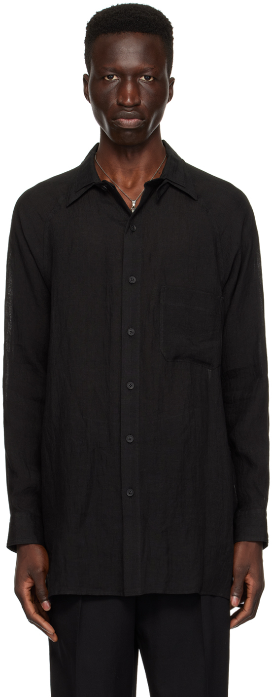 Black Collar Shirt