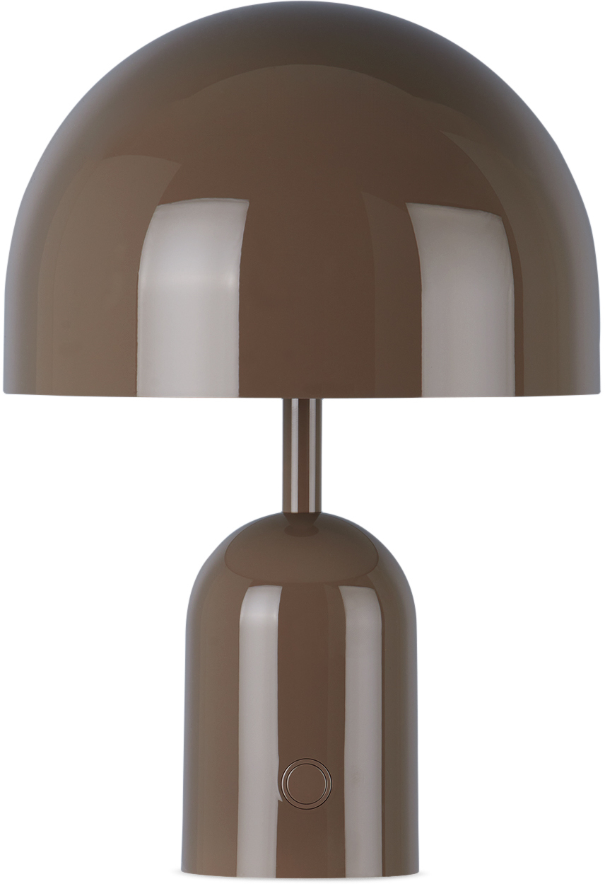 Tom Dixon Taupe Bell Portable Table Lamp