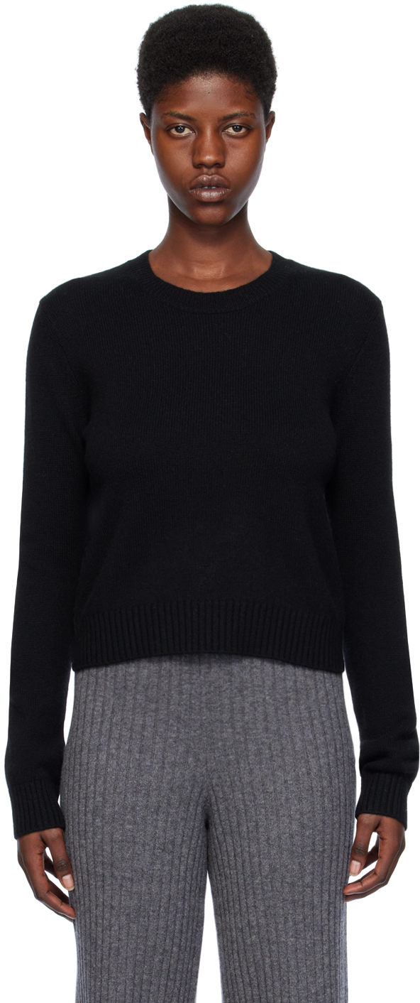 LISA YANG: Black Mable Sweater
