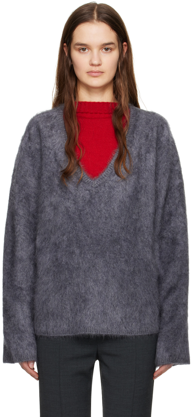 Gray 'The Margareta' Sweater