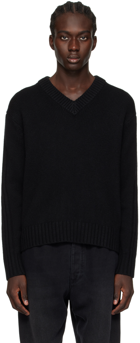 Lisa Yang Black 'the Loup' Sweater In Bl Black