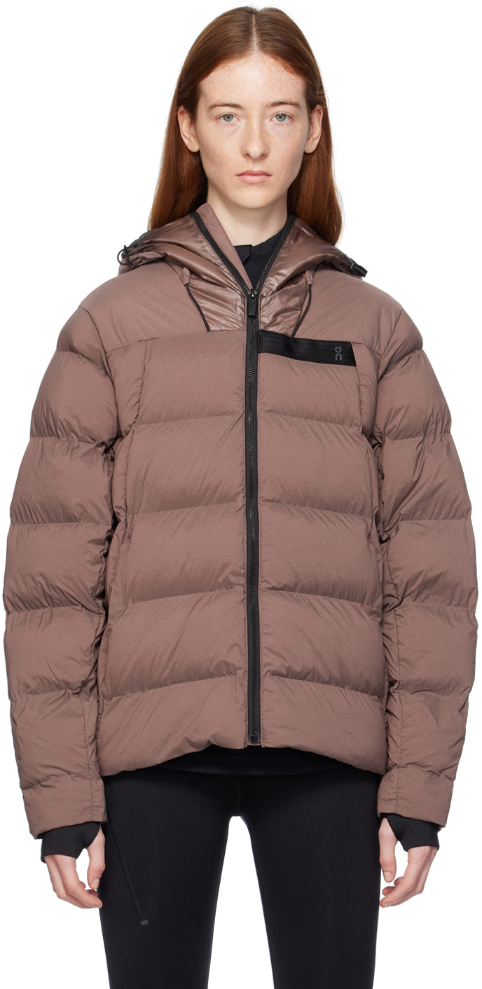 Purple Challenger Puffer Jacket by On on Sale