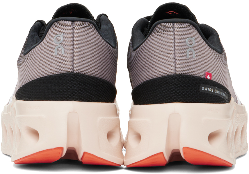 ON BLACK & PINK CLOUDECLIPSE SNEAKERS