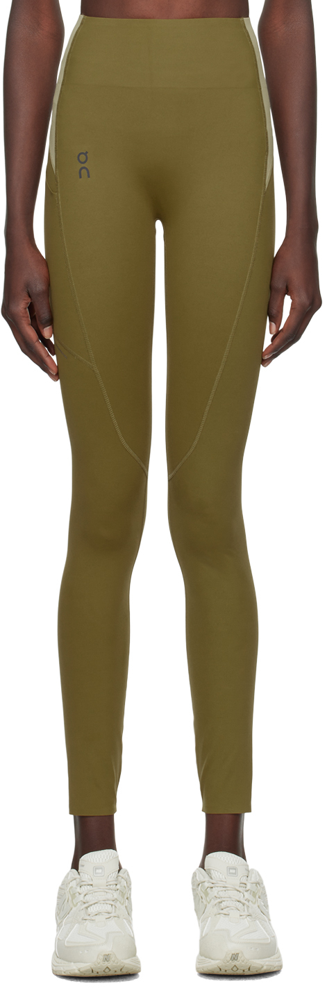 Green Movement Long Tights Sport Leggings