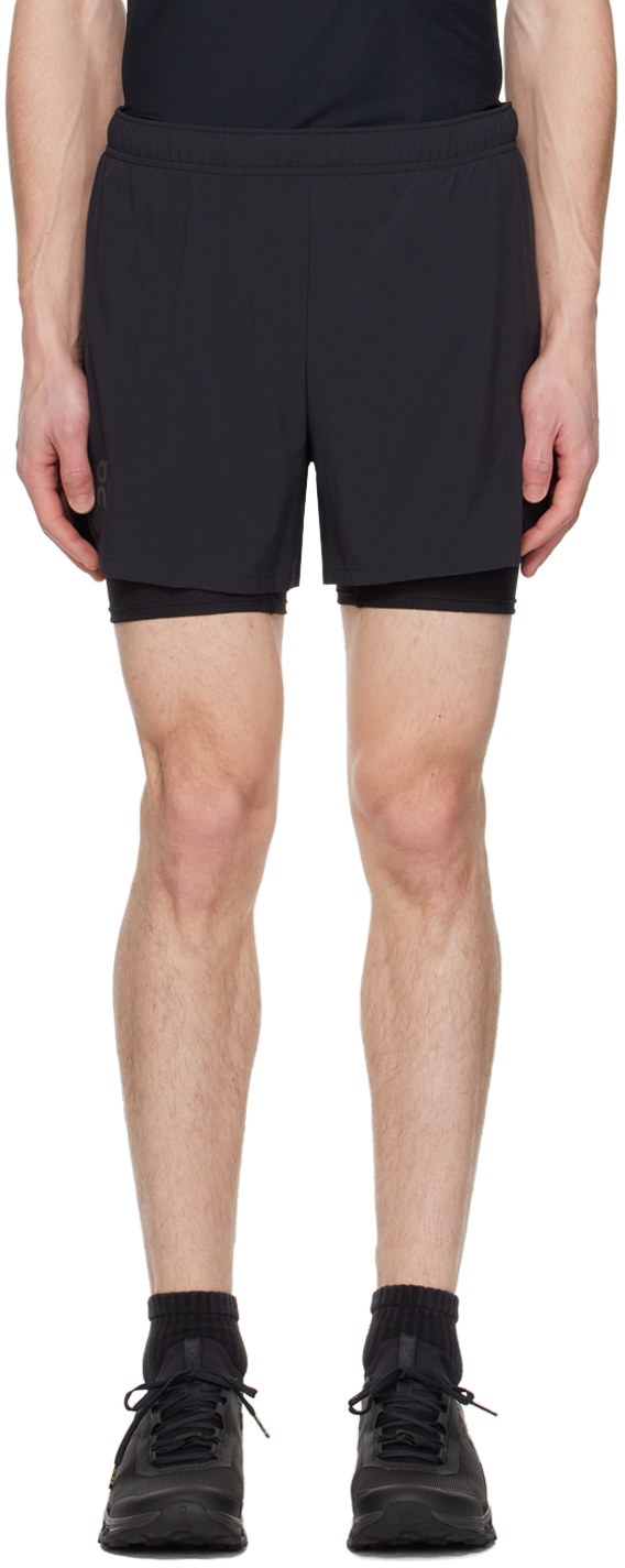 On Black Pace Shorts