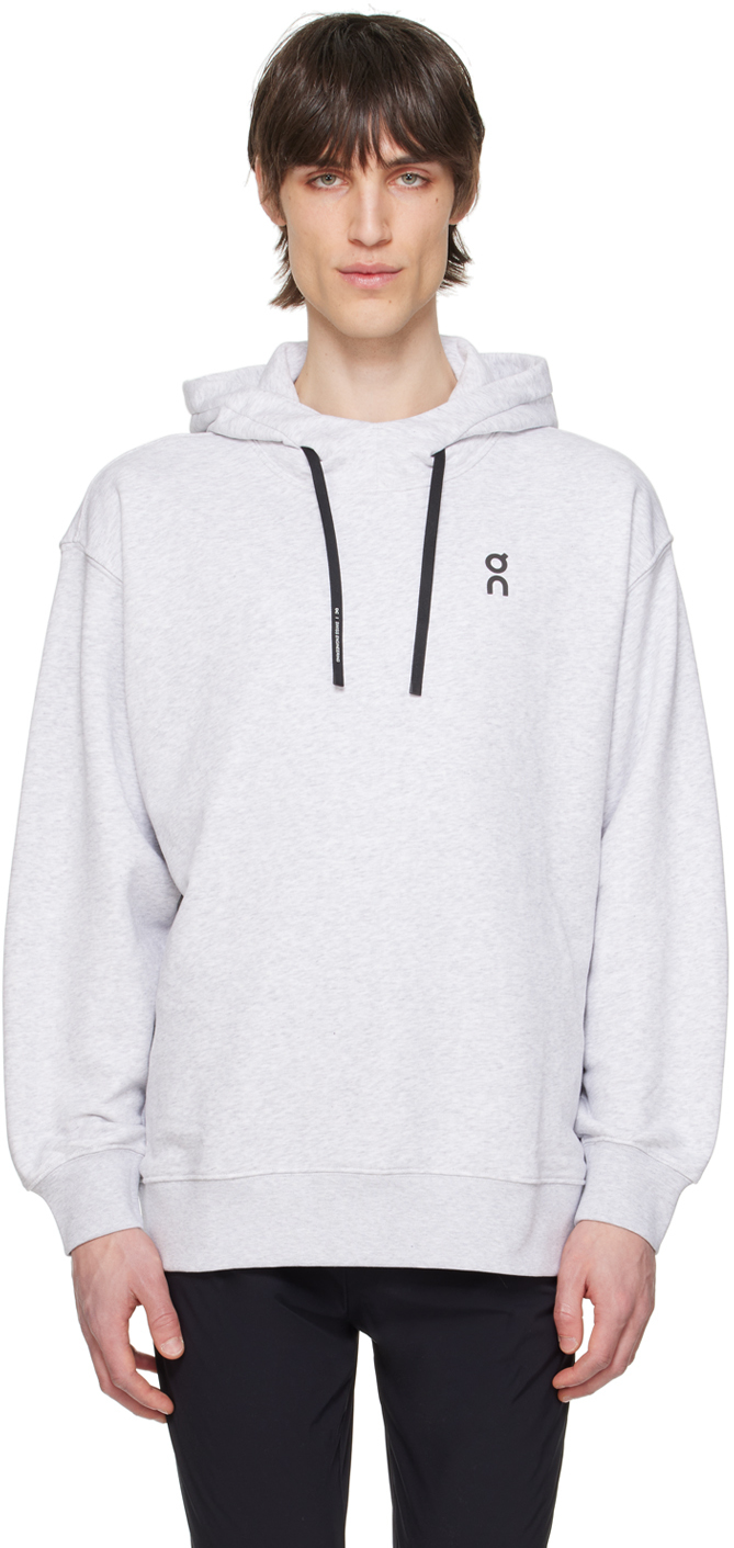 On Gray Club R.f.e.o Hoodie In Crater