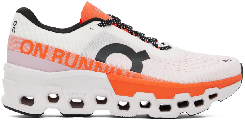 On: ホワイト＆ピンク Cloudmonster 2 スニーカー | SSENSE 日本