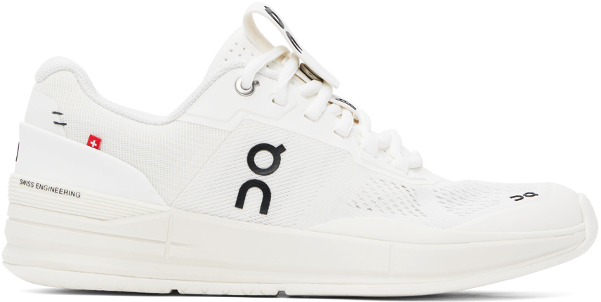 On Off-white 'the Roger Pro' Sneakers In Undyed-white | Black
