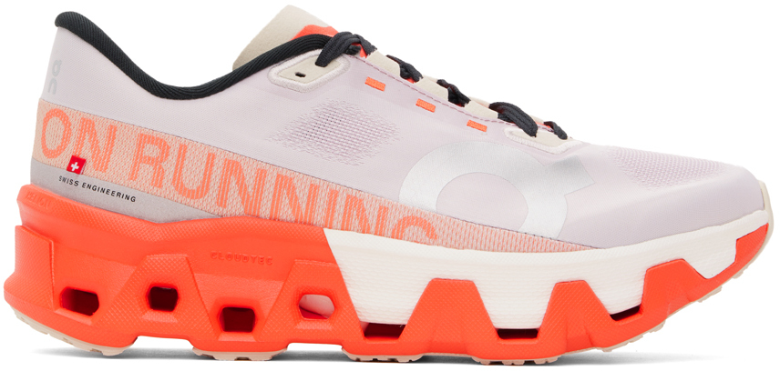 On: Purple & Orange Cloudmonster Hyper Sneakers | SSENSE