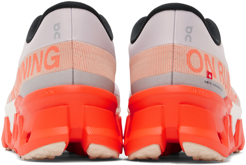 On Cloudmster Hyper Low-top Sneakers In Mauve | Flame