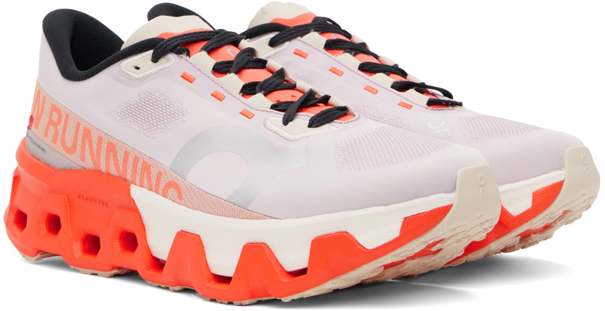 On Cloudmster Hyper Low-top Sneakers In Mauve | Flame