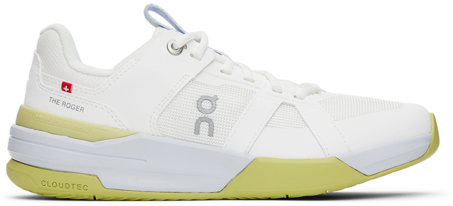 Shop On Kids White 'the Roger' Clubhouse Pro Big Kids Sneakers In Undyed | Acacia
