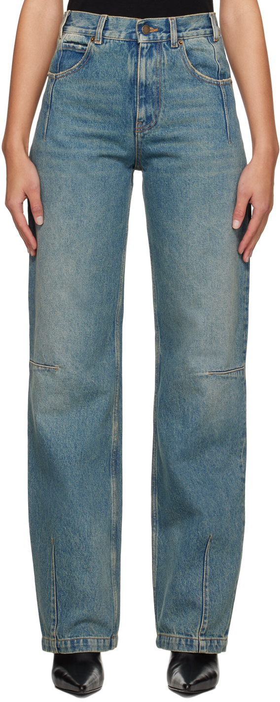 DARKPARK: Blue Lu Jeans | SSENSE