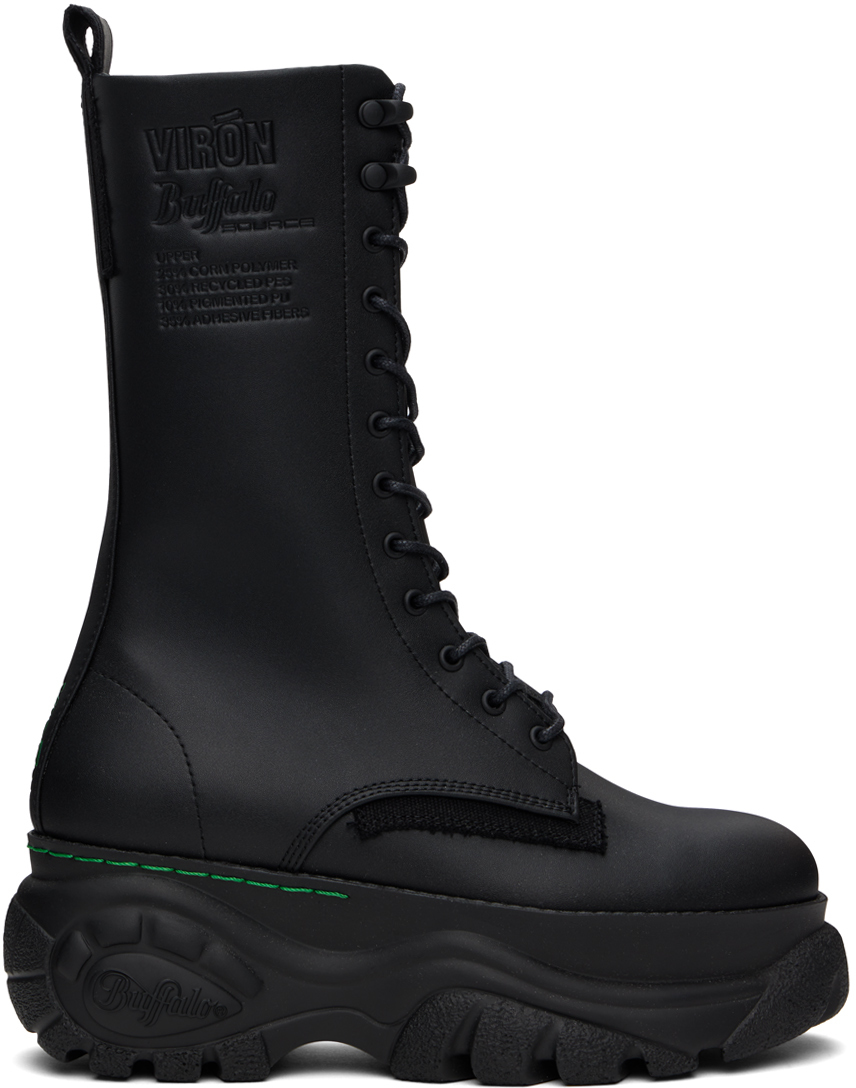 Shop Viron Black Buffalo Source Edition Fuse Boots In 990 Black
