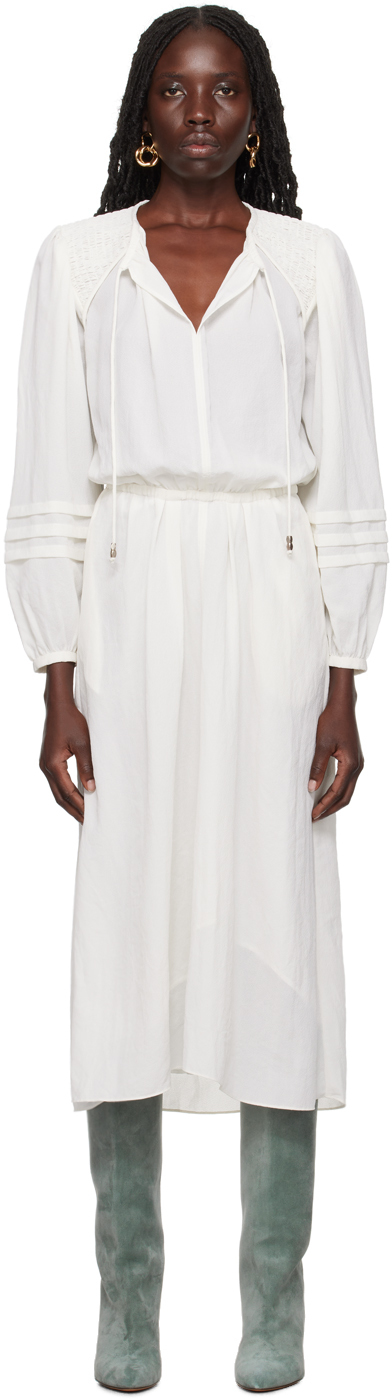 Robe Isabel Marant Étoile – Taille 36/38, Multicouleur, Mi-longueur évasée – Occasion Très Bon état