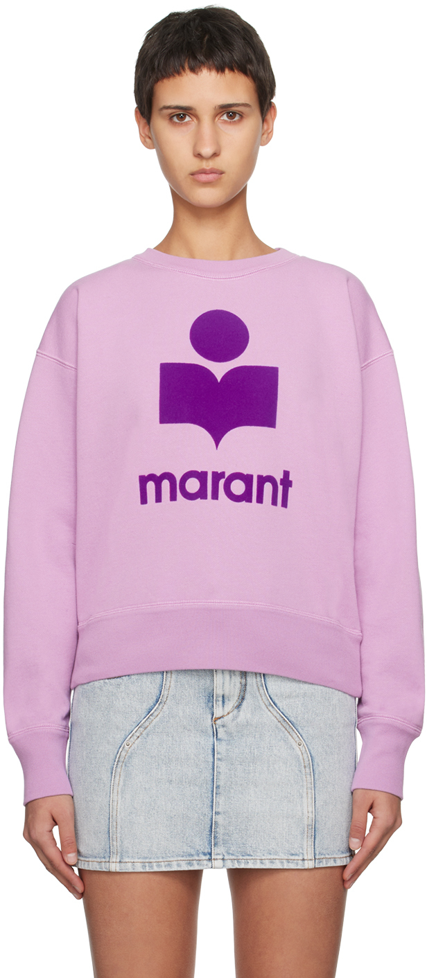 Isabel Marant Étoile Purple Mobyli Sweatshirt In Lipe Lilac/purple