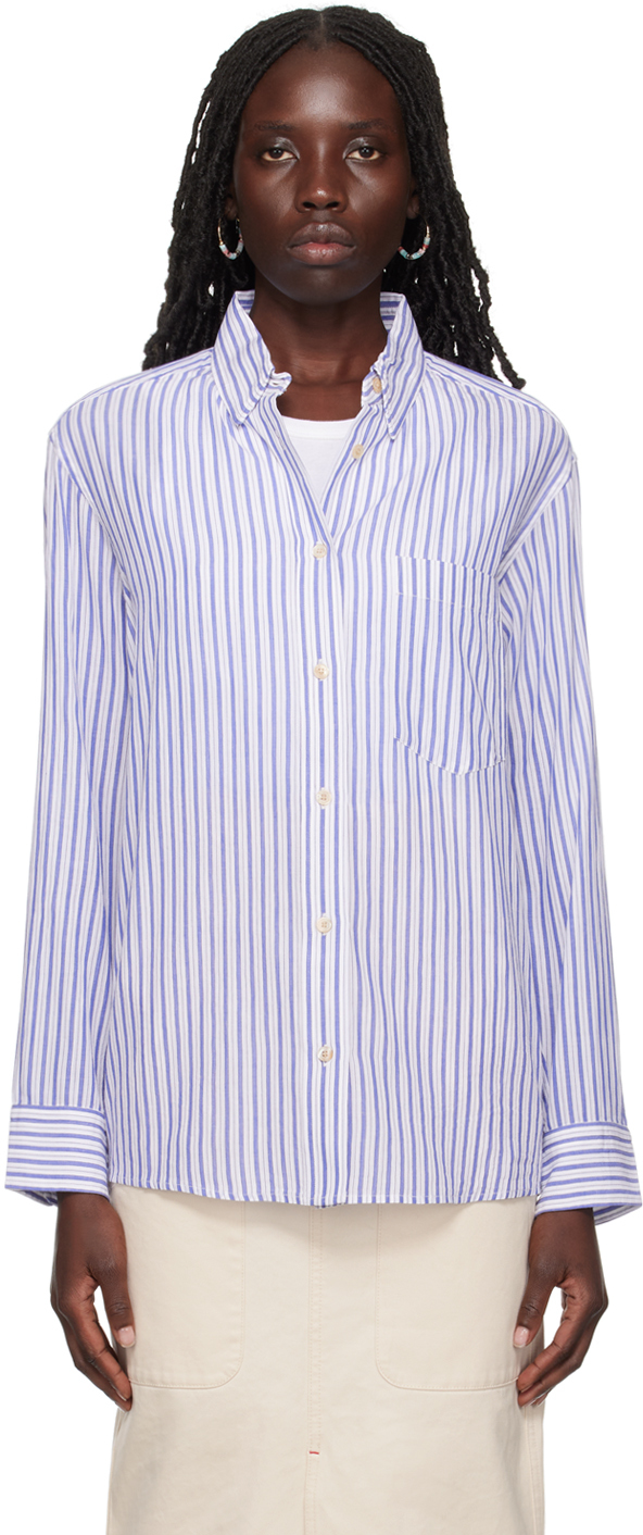 Veste Isabel Marant Étoile En Coton Bleu - Taille S - Occasion Parfait état