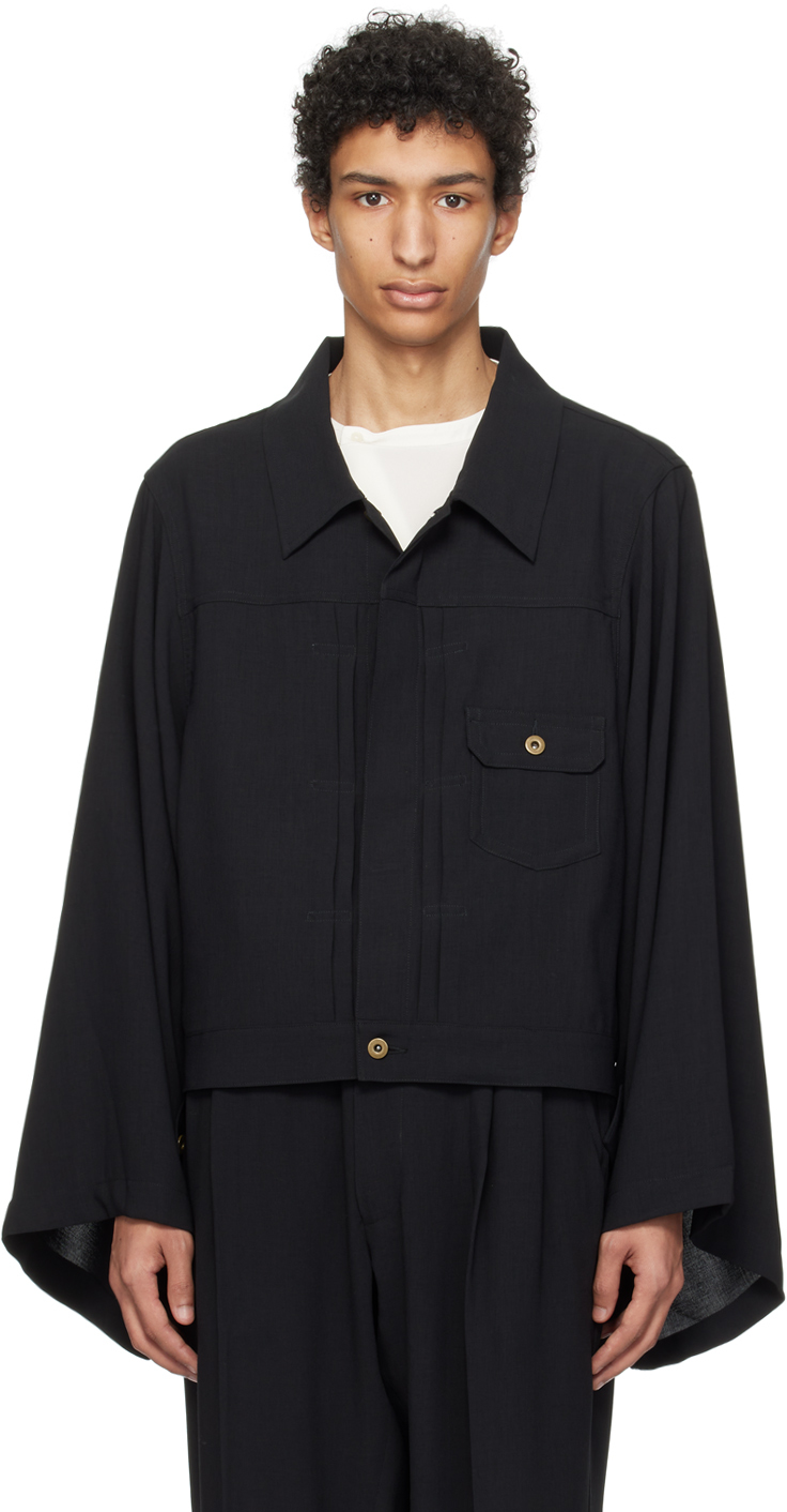 Rainmaker Kyoto Black Button Jacket