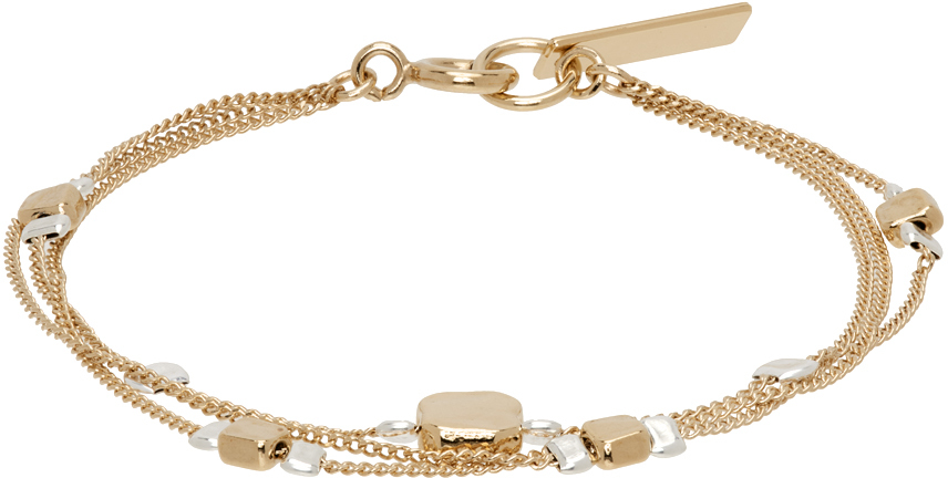 Isabel Marant Gold Callisto Bracelet In 12do Dore