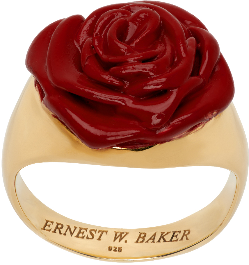 ERNEST W. BAKER EWB GOLD RING GOLD 18号 - リング