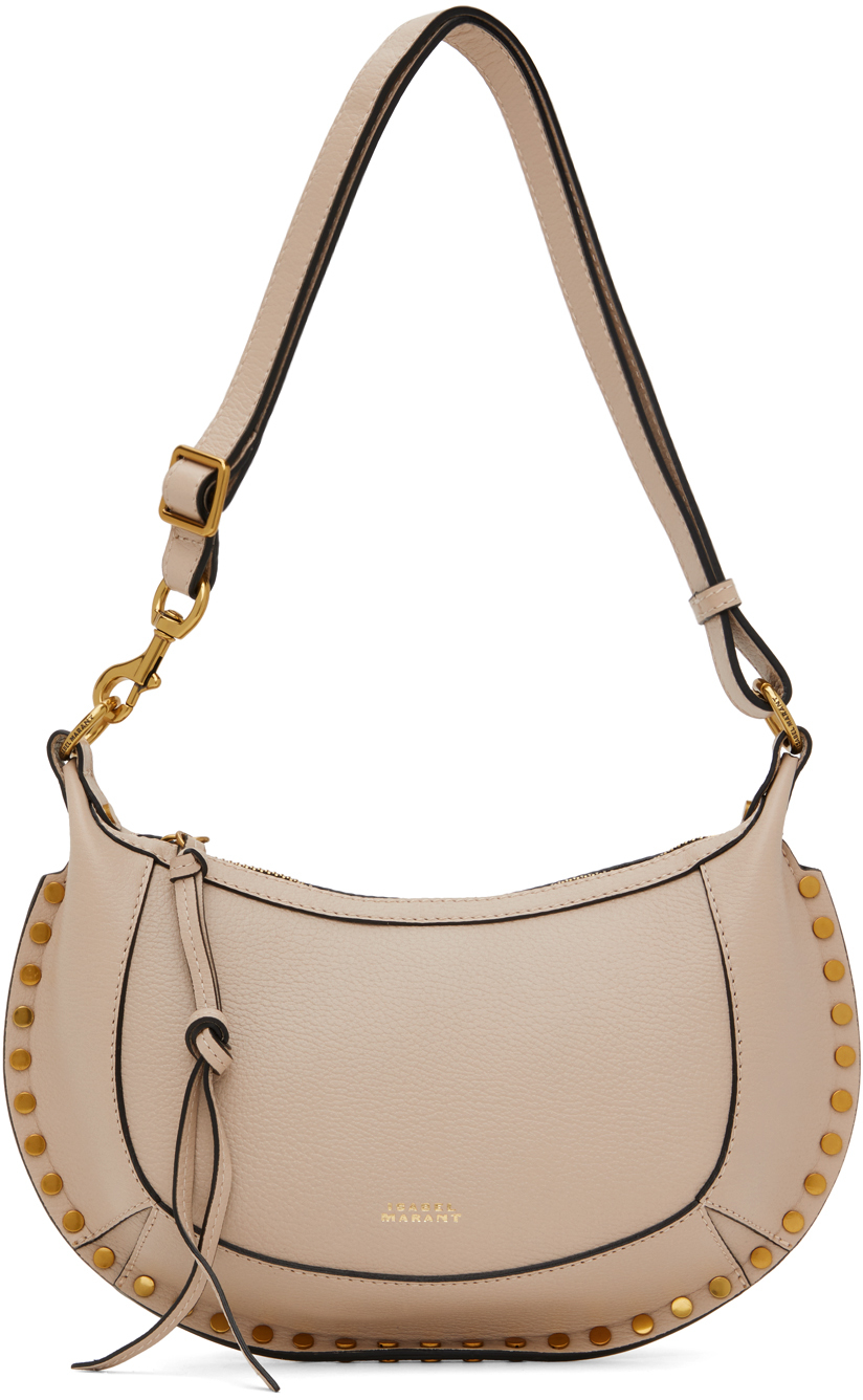 Taupe Oskan Moon Shoulder Bag