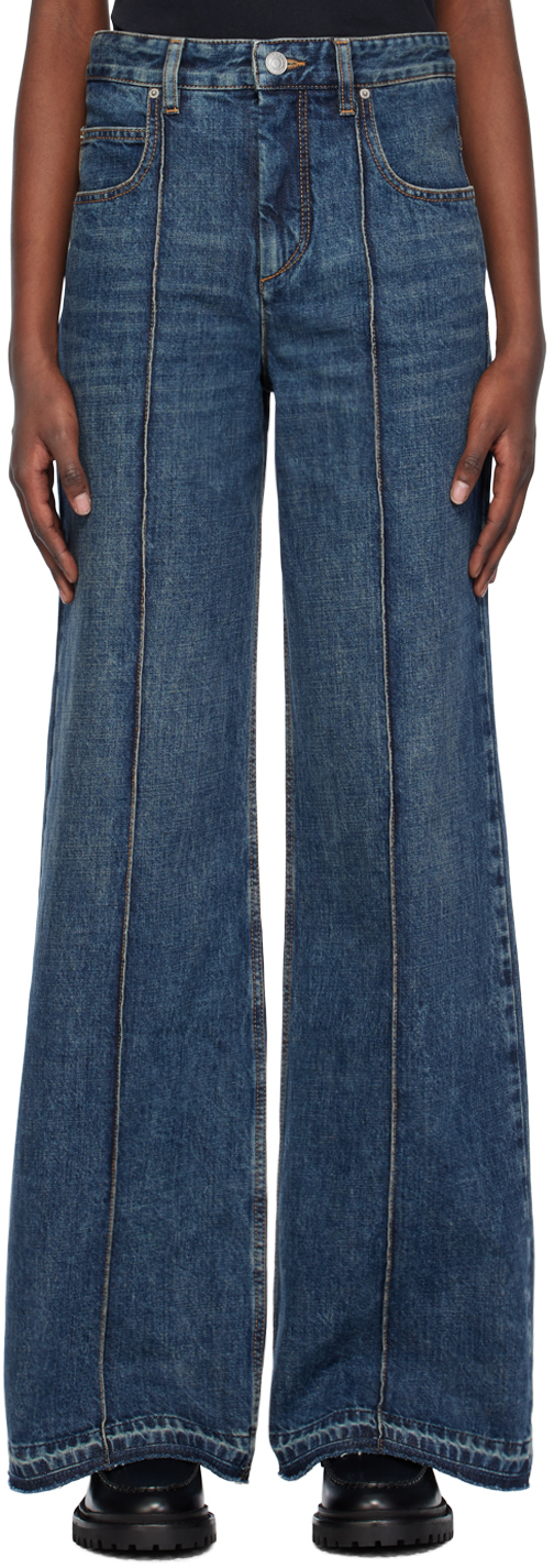 Blue Noldy Jeans by Isabel Marant on Sale