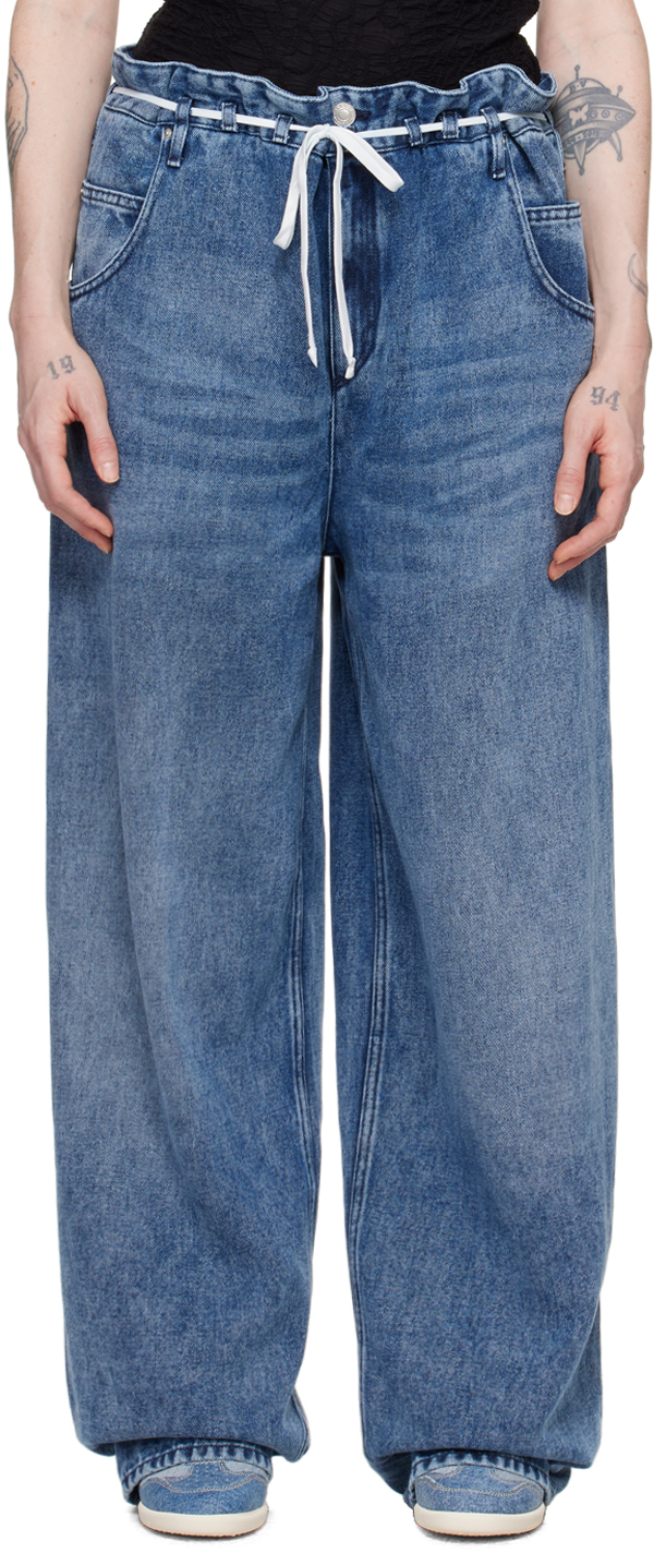 【関税込み】Isabel Marant ブルー Jordy ジーンズ Blue Jordy Jeans by Isabel Marant on Sale