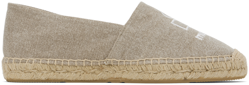 Isabel Marant Beige Canae Cotton Espadrilles In 90be Beige