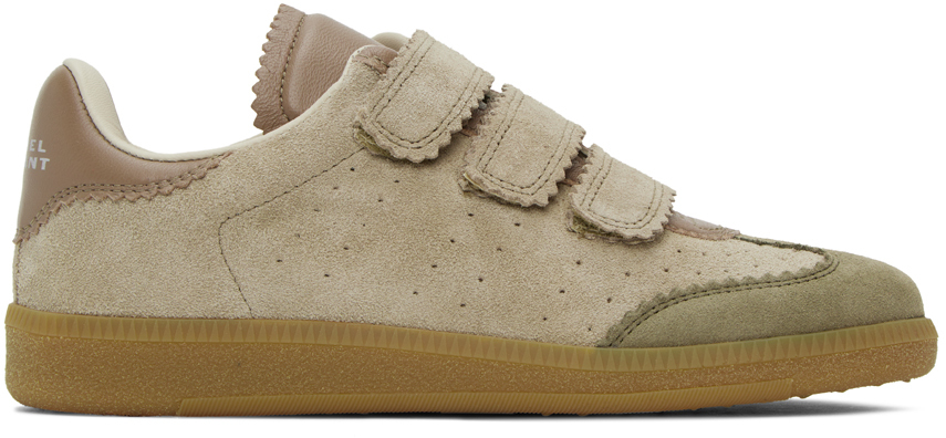 Isabel Marant Taupe Beth Sneakers In 50ta Taupe
