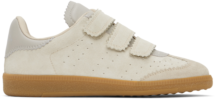 Isabel Marant: Beige Beth Sneakers | SSENSE