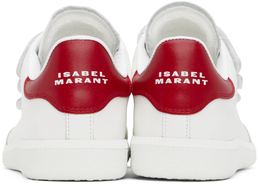 Isabel Marant White Beth Sneakers