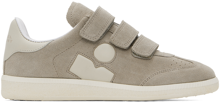 Shop Isabel Marant Gray Beth Sneakers In 02gy Grey