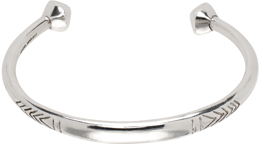 Isabel Marant Silver Summer Dive Cuff Bracelet In 08si Silver