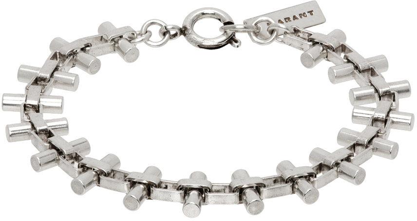 Isabel Marant Silver Nice Day Bracelet In 08si Silver