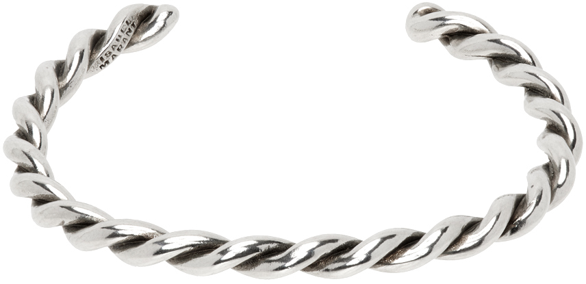 Isabel Marant Silver Idealist Bracelet In 08si Silver