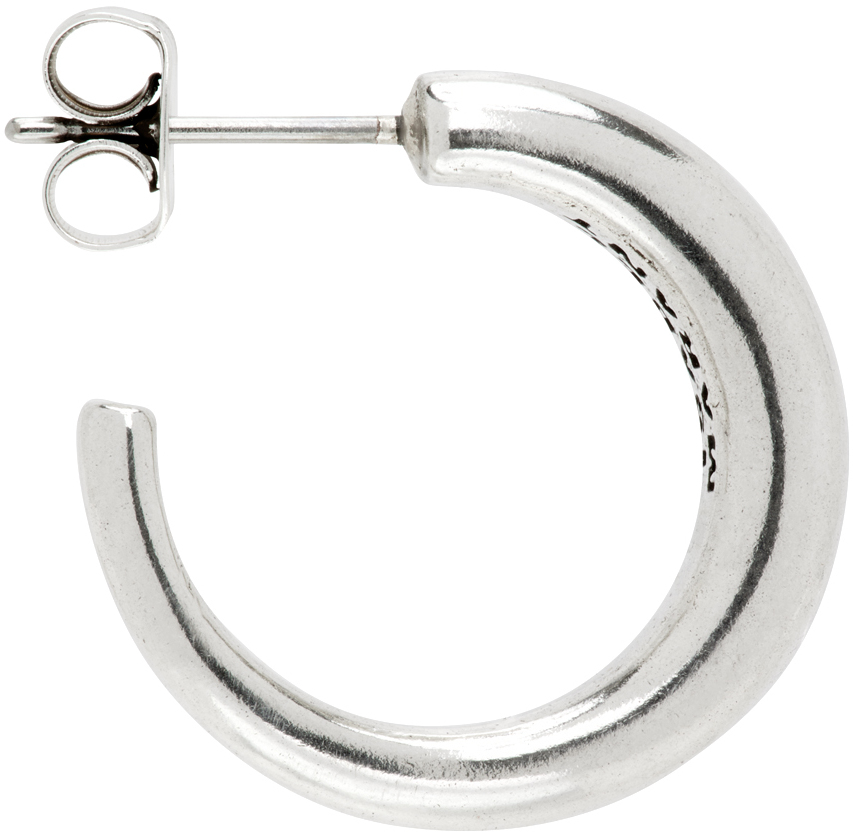 Isabel Marant Silver Ring Man Single Earring In 08si Silver