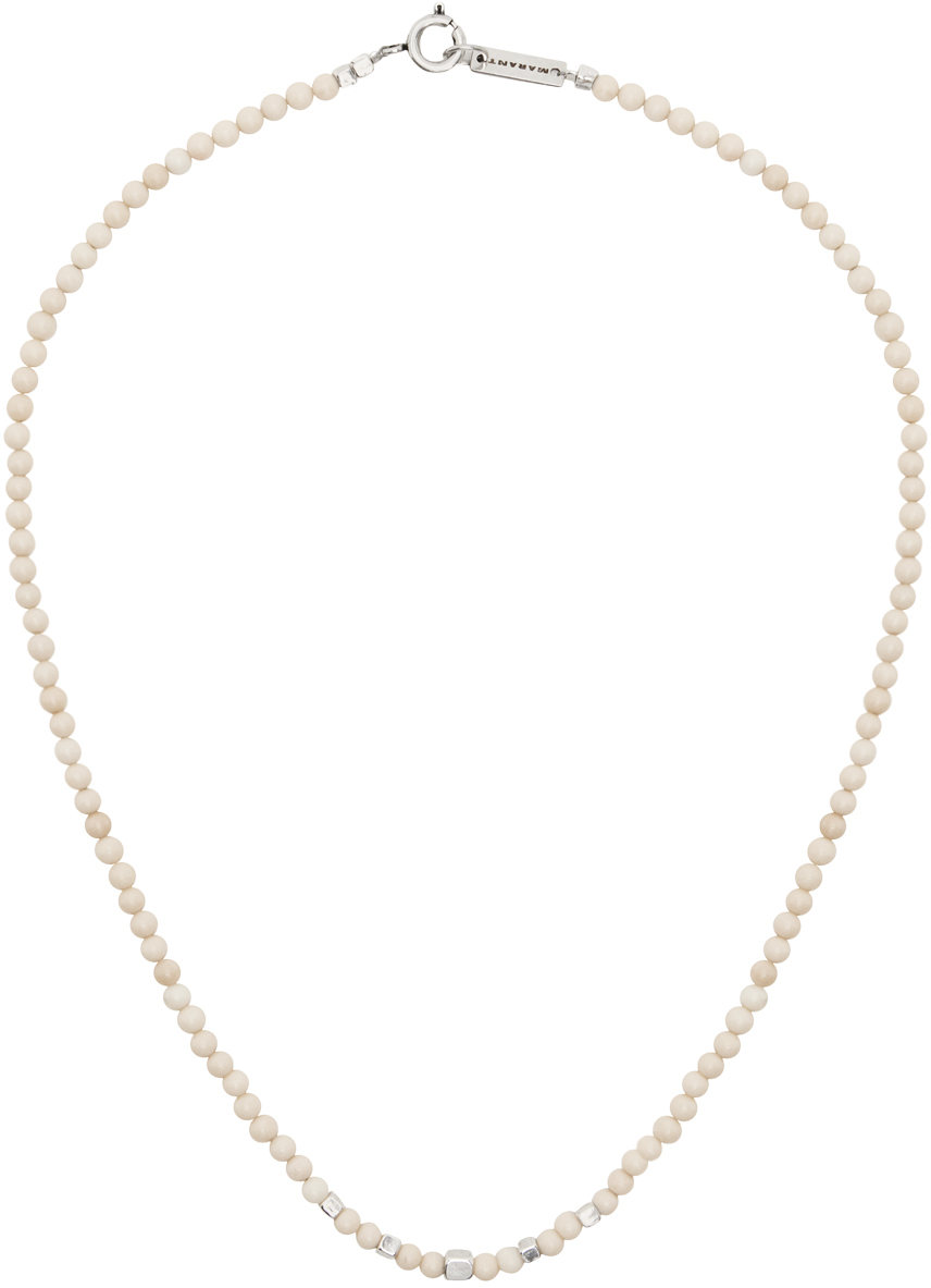 Off-White Snowstone Necklace