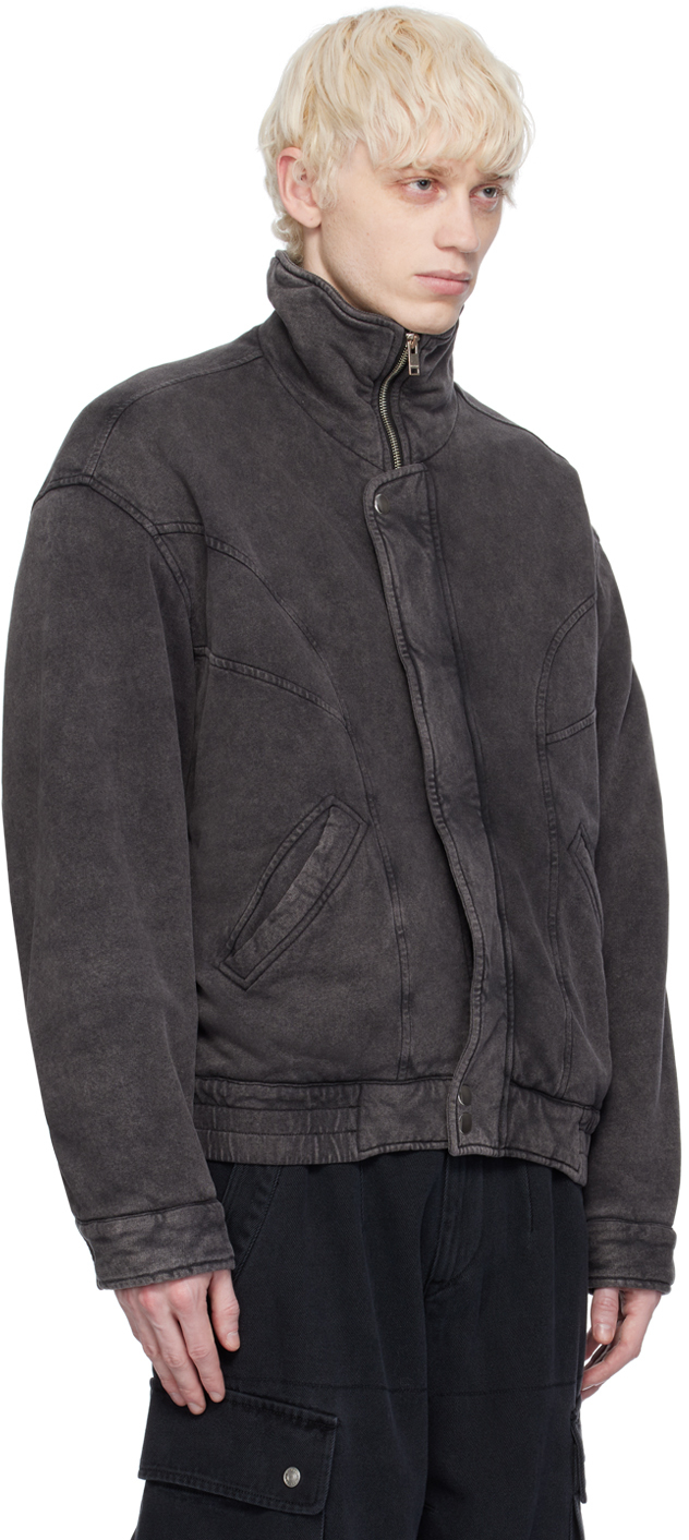 ISABEL MARANT BLACK PARVEY JACKET
