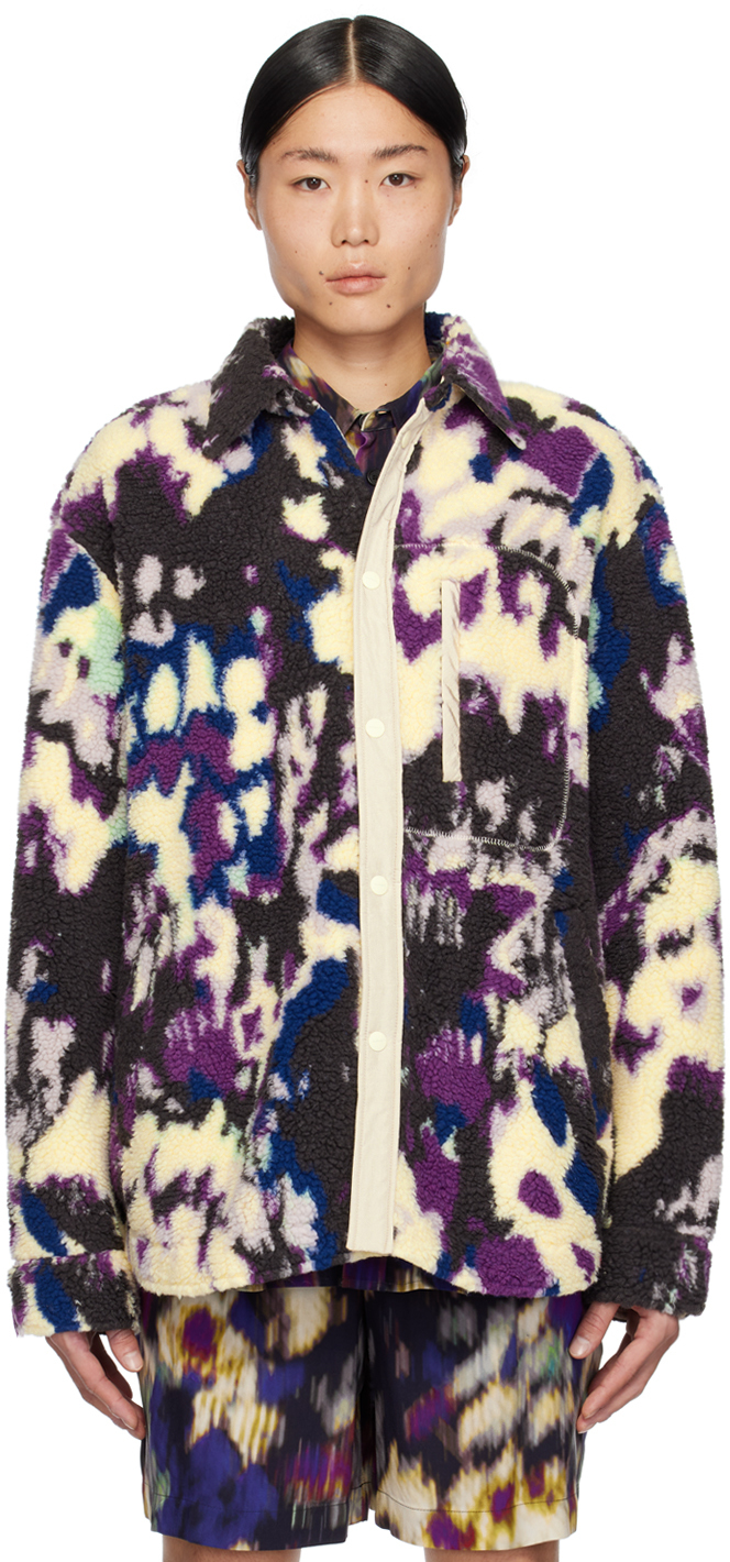 Shop Isabel Marant Multicolor Maja Jacket In 86pe Purple
