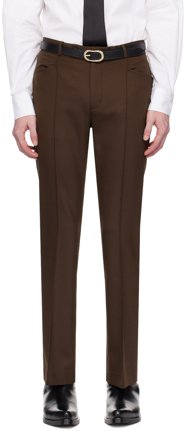 Ernest W. Baker Flared Trousers, Light Grey – SOOP SOOP