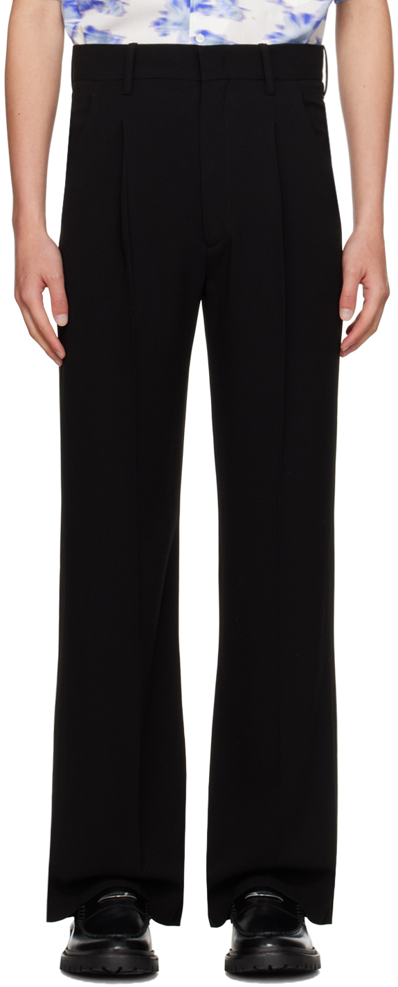 Isabel Marant Black Noeva Trousers In 01bk