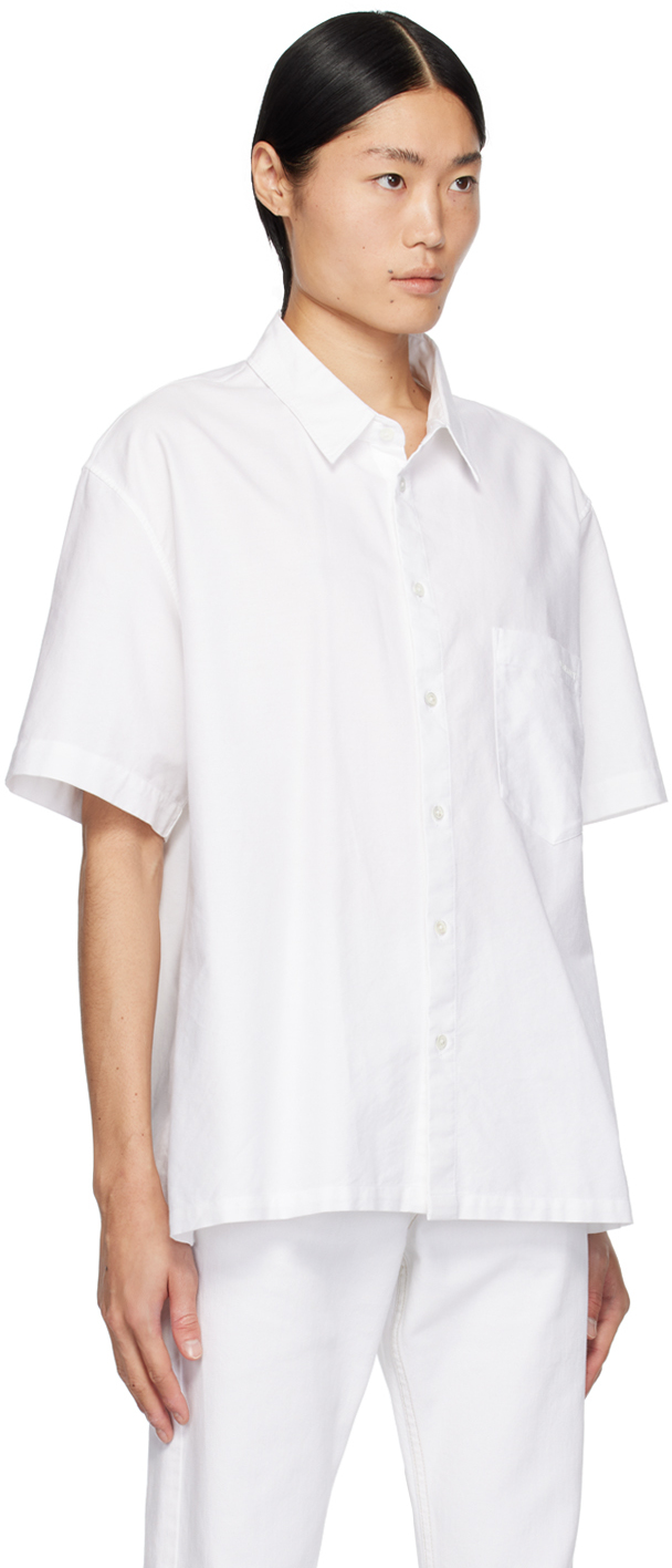 Isabel Marant White Iggy Shirt In 20wh White