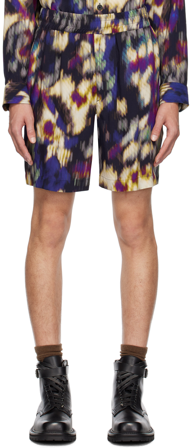 Multicolor Vataya Shorts