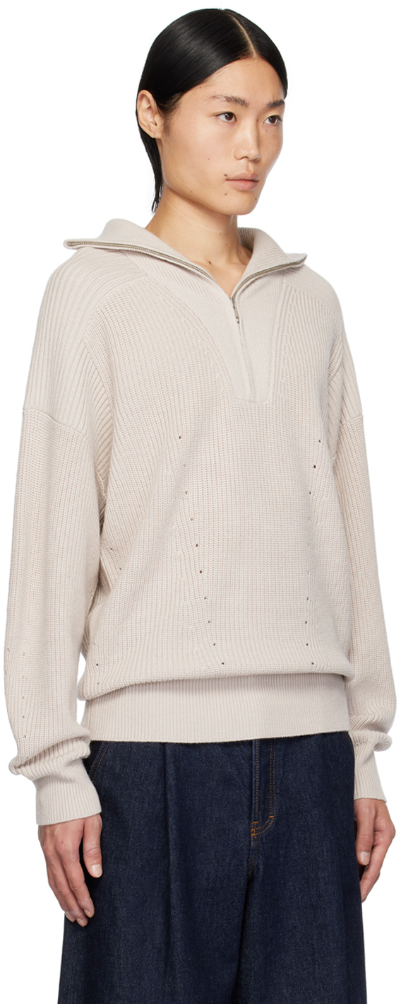 Isabel Marant Pink Benny Sweater In 90be Beige