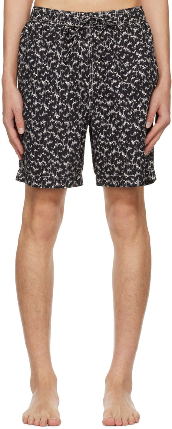 Black Hydra Swim Shorts