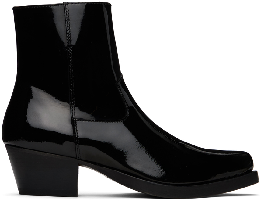 Black Western Boots by Ernest W. Baker on Sale