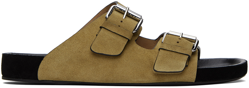 Taupe Lekson Sandals