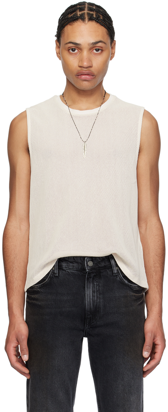 Mens Sexy Hollow Out Slim and Minimalist Tank Top Ling Sleeve Shirt, White,  Medium : : Clothing, Shoes & Accessories